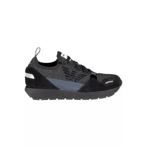 Emporio Armani Women Black Sneakers